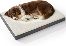 Bedsure Dog Beds Large Sized Dog - Comfy Flat Pet Beds with Removable Washable C