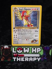 Koga's Pidgeotto 27/132 Gym Challenge 1st Edition Rare WOTC Pokemon TCG HP