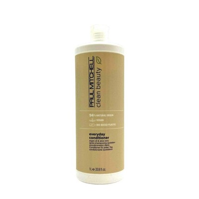 Paul Mitchell Clean Beauty Everyday Conditioner 94% Natural Origin Vegan 33.8 oz