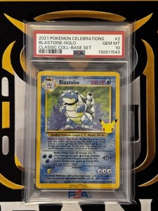 Blastoise Celebrations Psa 10 | eBay