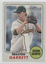 2017 Topps Heritage Minor League Edition Gray 25/25 Braxton Garrett #131 b9e