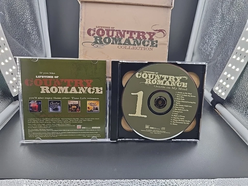 Lifetime of Country Romance Collection by Various Artists 8 CD Box Set  Foto 3 de 4