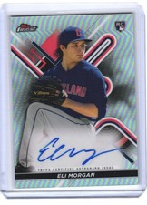 2022 Eli Morgan Topps Finest Refractor Auto RC #FA-EL (H2557) $6 MAX SHIP