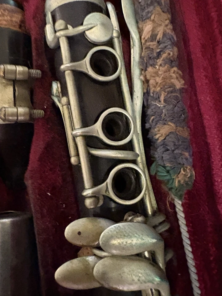 Clarinete vintage Buffet Crampon & Co LP con estuche hecho en 🇫🇷 París Francia Foto 4 de 4