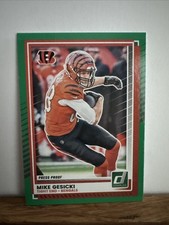 2025 Panini Donruss - Mike Gesicki #139 Press Proof Green