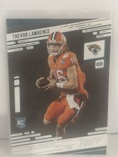 Panini 2021 Prestige Trevor Lawrence #201 Rookie Jaguars Tigers Football Card. rookie card picture