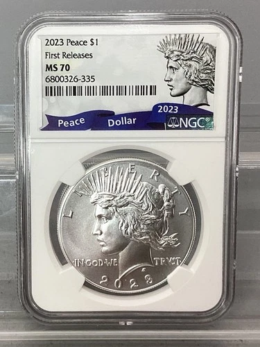 2023 American Peace Silver Dollar - NGC - MS 70 - First Releases
