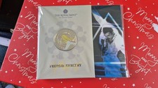 Freddie Mercury - Queen sealed £5 Coloured coin Royal Mint Limited Edition