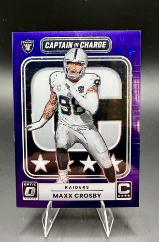 2025 Donruss Optic Maxx Crosby Purple Stars (RAW)