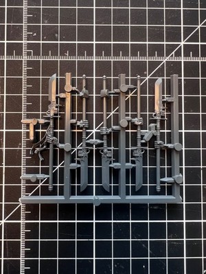 Warhammer 40k / Grey Knights Terminator Squad Force Halberds