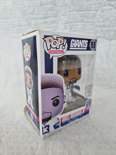 Funko Pop New York Giants 55 Odell Beckham Jr White Jersey - Bild 5 von 7