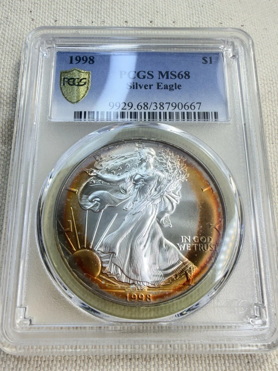 American Eagle PCGS 1998 Silver Bullion Coins for sale | eBay
