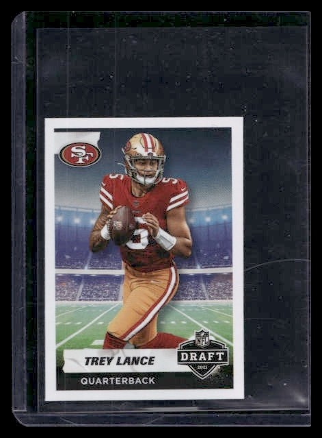2021 Panini Stickers #31 Trey Lance Rookie San Francisco 49ers