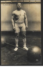 SPORT HALTEROPHILE  Ernest CADINE  J.O 1924