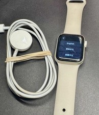 Apple Watch SE 2022 40mm Starlight Aluminum Case with Sport Band, M/L GPS...