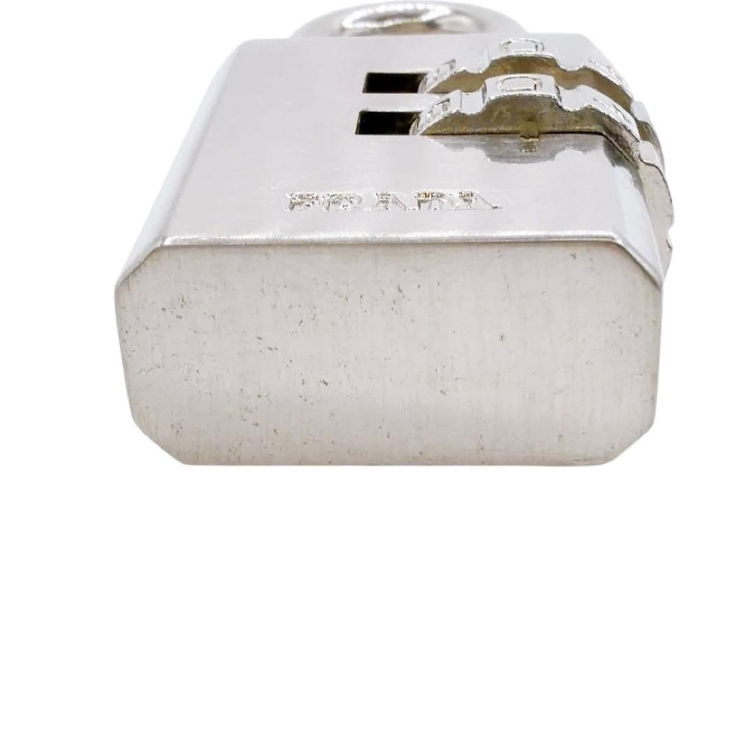 Authentic PRADA Cadena Padlock Silver Dial Lock C… - image 7