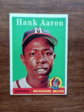 1958 Topps - Hank Aaron #30 for sale | eBay