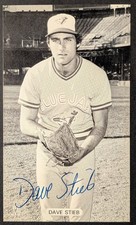1980 Toronto Blue Jays Dave Stieb Signed Autographed Postcard JSA MLB Baseball