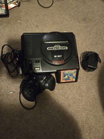 Sega Genesis Model 1 Console Bundle w/ Sonic Classics &ndash; Tested Working &ndash; Cables