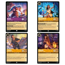 4 Card Disney Lorcana TCG Collection - Winterspell - Pocahontas