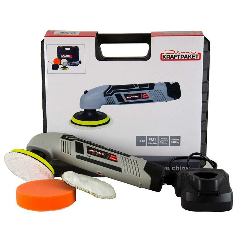 Dino KRAFTPAKET 160 mm polijstpad zacht | polijstspons zacht met klittenband | 160 mm, hoogte 25 mm