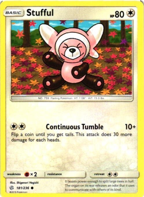 Stufful 181/236 - [SM Cosmic Eclipse] Damaged