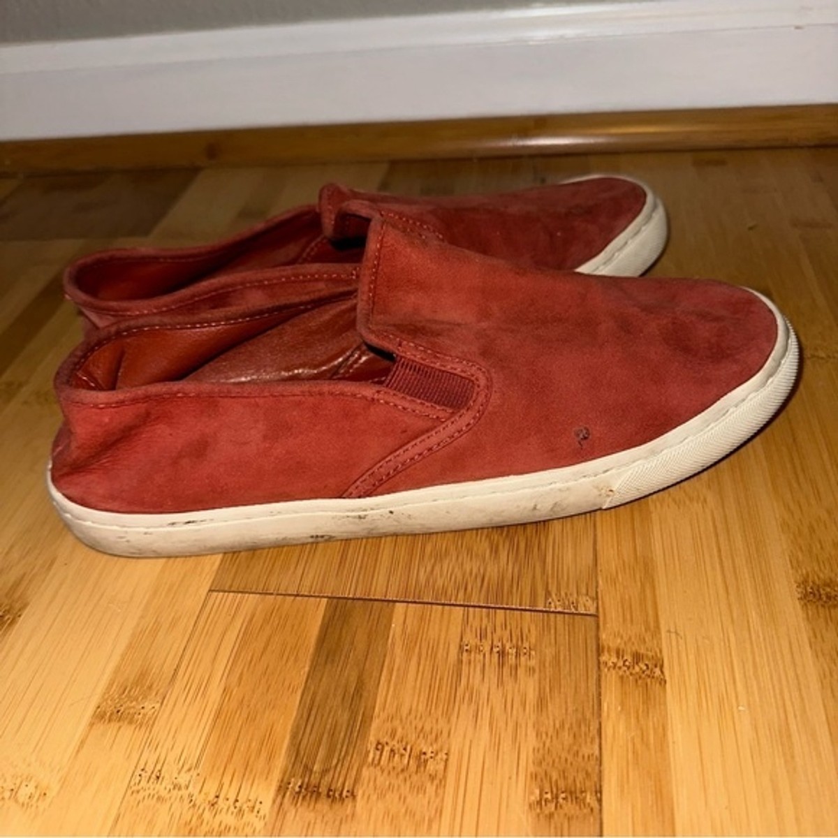 Tory Burch Jesse Slip On Sneakers Sie 9.5 Suede | eBay