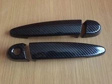CARBON FIBRE DOOR HANDLE COVERS FITS BMW 1 2 3 4 SERIES F22 F23 F32 F33 F34 F36