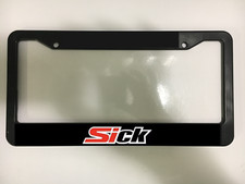Si Sick Jdm Drift Import Race Tuned Lowered For Honda Car License Plate Frame