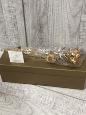 REAL 24K GOLD ROSE, Genuine One Of A Kind Rose Hand Dipped In 24K Gold To Last..