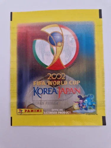 BUSTINA FIGURINE PANINI KOREA/JAPAN 2002 VERSIONE CANADA ORIGINALE PERFETTA