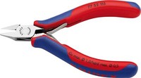 Seitenschneider Elektronik Flachkopf 115Mm Knipex
