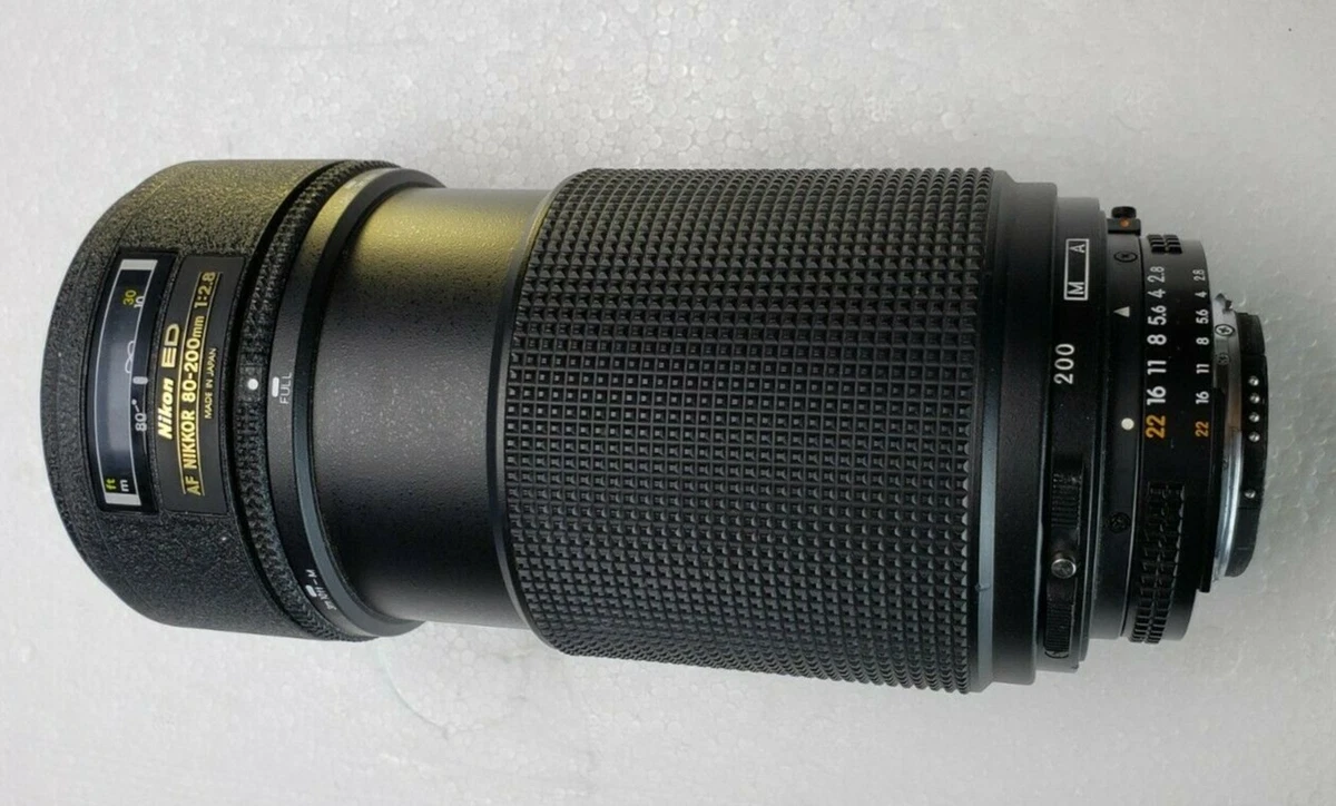 Nikon Nikkor AF 80-200mm F2.8 ED Zoom Lens (No caps), Tested,  Mold/fungus/spider