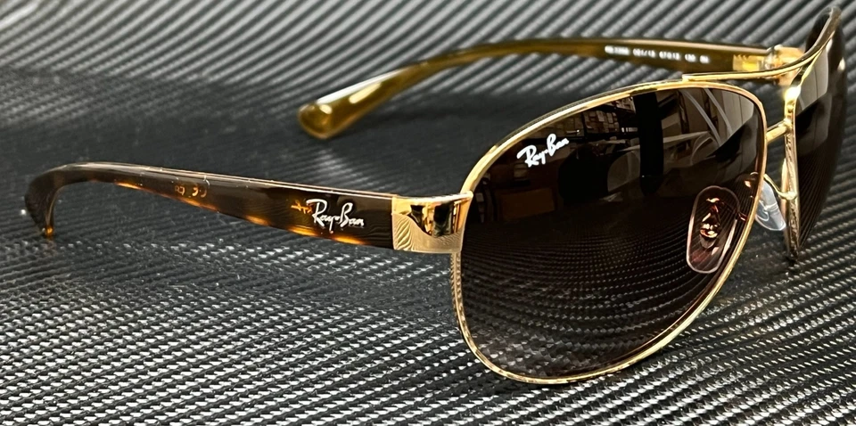 Ray Ban RB3386 001 13 Arista Pilot Herren 67 mm Sonnenbrille - Bild 3 von 4