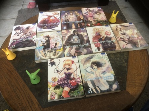 📖📖📖 LOT 10 MANGA DARWIN’S GAME TOME 2 À 11 FLIPFLOPS KI OON SEINEN TBE