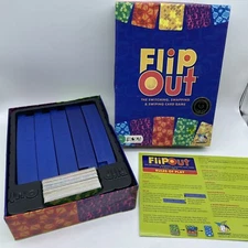 Flip Out Board Game Switching Swaping Swiping Card Game 2010 Gamewright