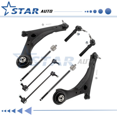 Front Lower Control Arms Tie Rods Kit for Dodge Grand Caravan  ES800403 ES80646
