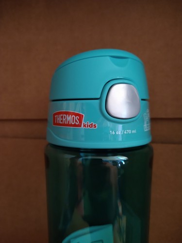 Thermos Kids 16oz Bottle. Dishwasher Safe. Blue - Picture 5 of 6