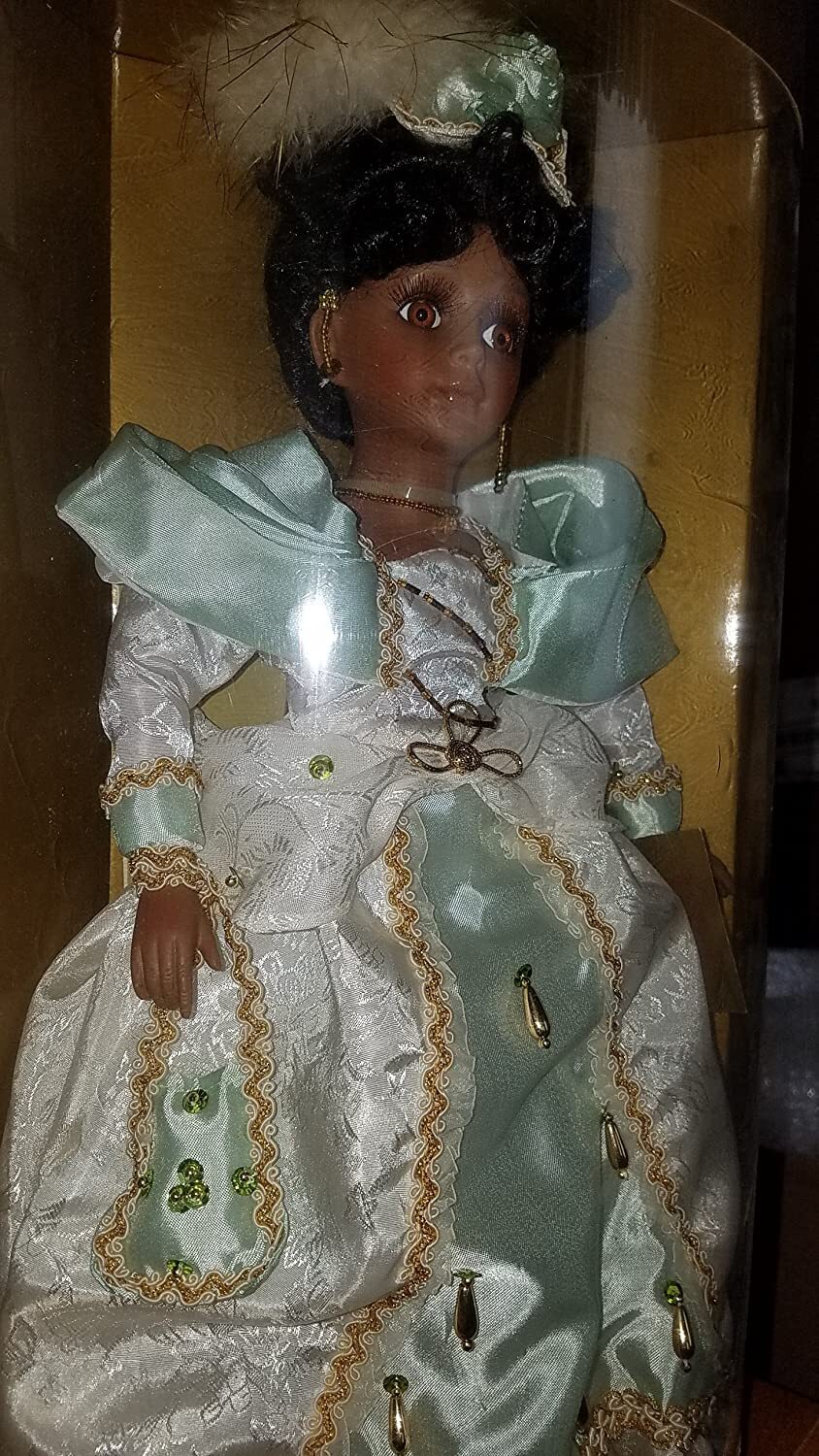 Collectible Memories Monique Porcelain Doll Collector's Kmart 18