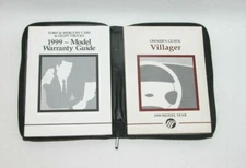 1999 Mercury Villager Factory Original Glovebox Owners Manual Book Portfolio