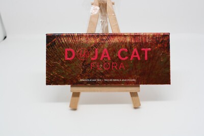 BH COSMETICS DOJA CAT FLORA POWDER BLUSH TRIO PEONY NWOB 