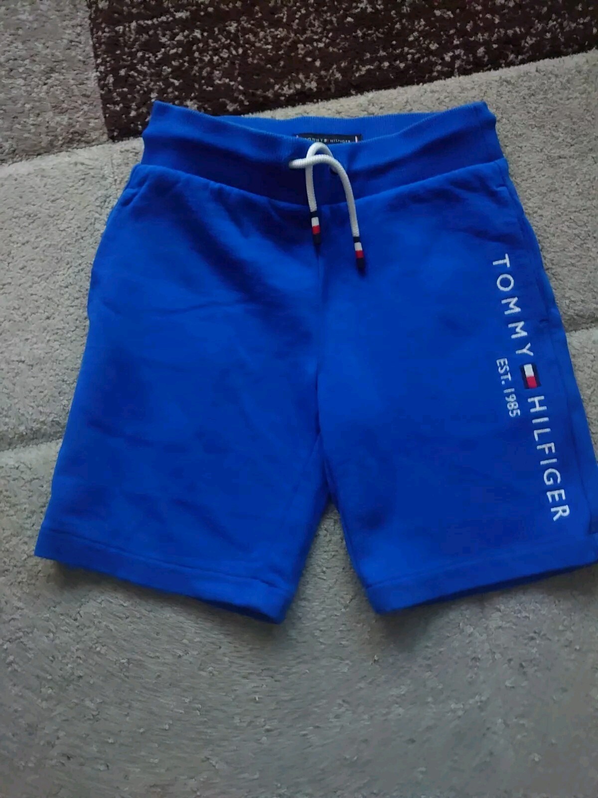 Tommy Hilfiger Kids Essential Blue Sweat Short (116cm) Age 6 years old image 3