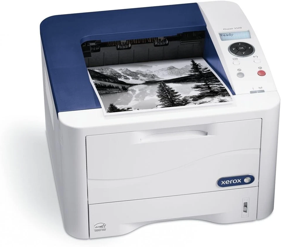 XEROX PHASER 3320DN FAST 35PPM A4 DUPLEX NETWORK USB DESKTOP MONO LASER PRINTER - Image 2 of 4