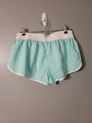 OP Ocean Pacific Green Girls Running Shorts Size S 3-5 Pockets - Picture 3 of 4