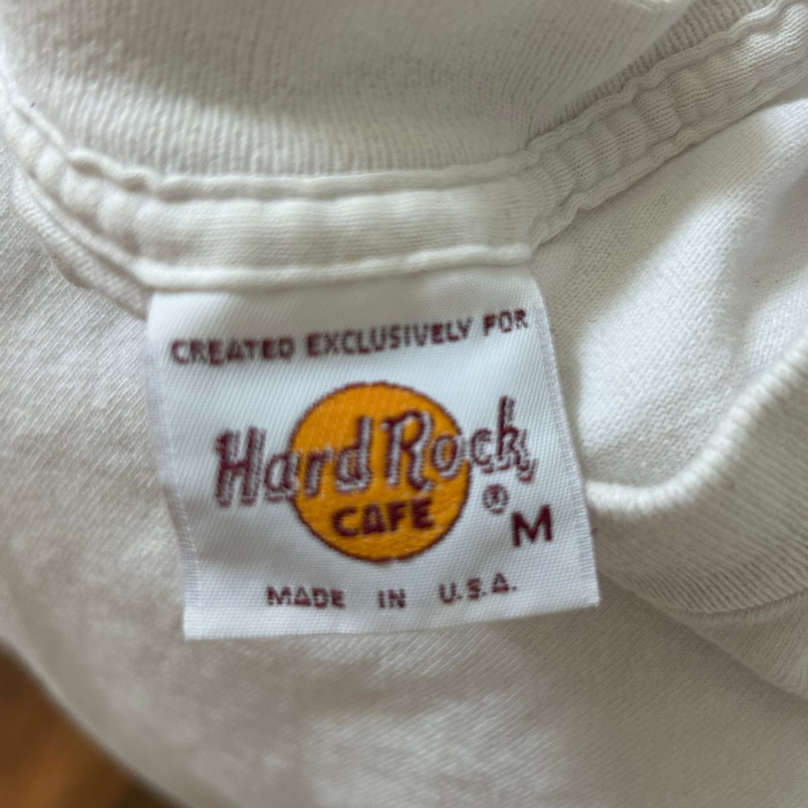 ALTRA T shirt bianca vintage anni 90 punto singolo Hard Rock Cafe Chicago