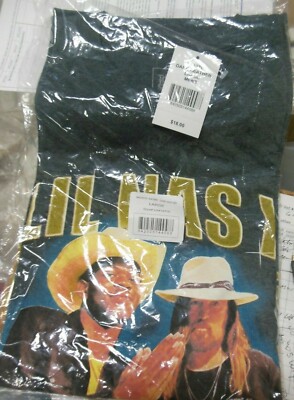 New Men's Large Billy Ray Cyrus - Lil Nas X - Old Town Road Music Graphic Shirt