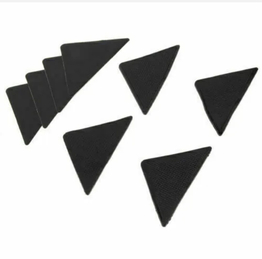 Non Slip Rug Grippers Ruggies Non-Slip Rug Grippers - Reusable, Washable Carpet & Mat Grips, UK Stock (Black) Unbranded Non-slip Grippers - Foto 11