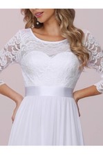 Ever-Pretty Women's Lace Long Sleeve Floor Length Evening Dress