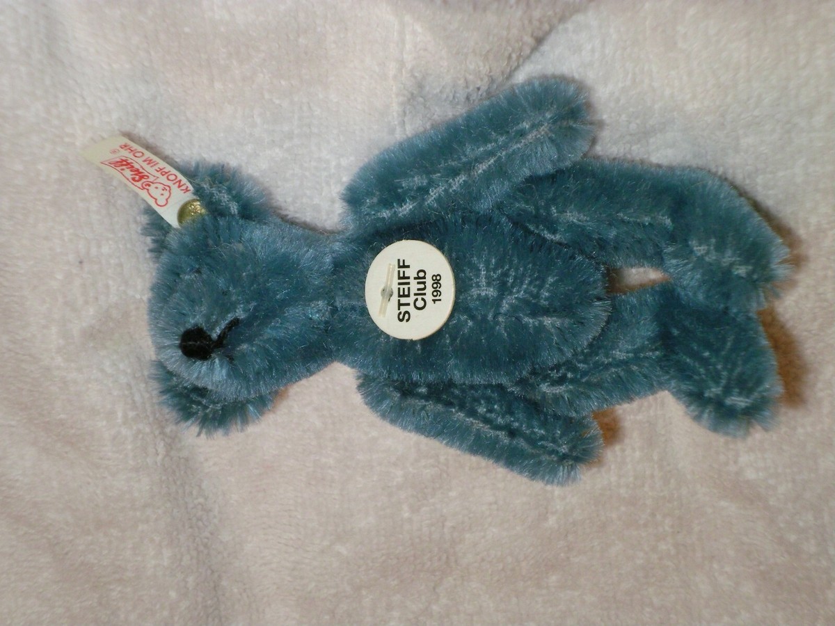 STEIFF CLUB GIFT BLUE BEAR 1998/99 4 INCH | eBay