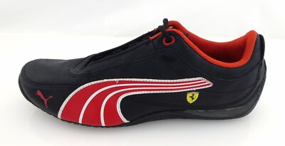 PUMA Shoes Drift Cat 4 Racing Ferrari Black/Red Sneaker  display picture 2